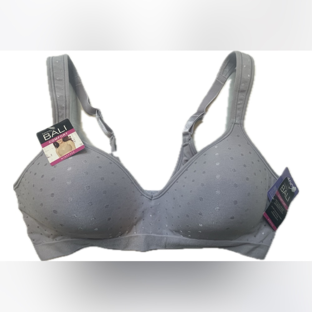 beauty by BALI - Women’s Wirefree Padded Comfort Bra - Purple - Size 40C - NWT